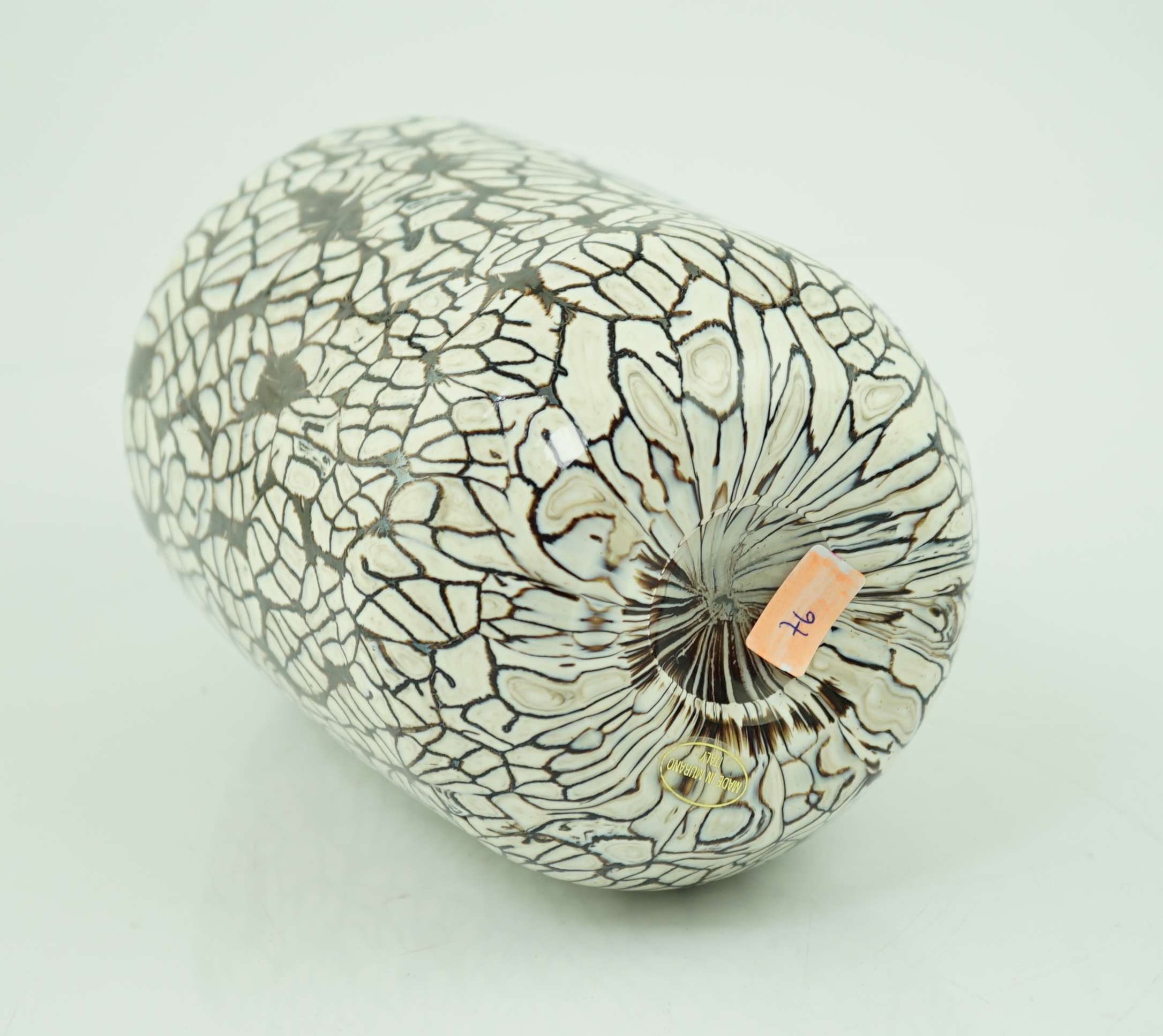 Vittorio Ferro (1932-2012), a Murano glass Murrine vase
